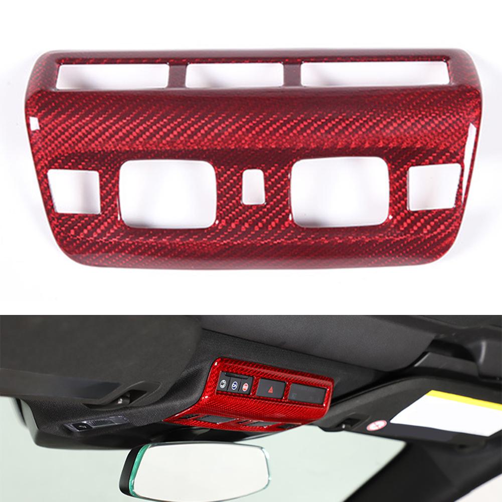 

Для Chevrolet Для Corvette C8 2020-2023 Отделка Рамка Лампы Для Чтения Запасные Части Высокого Качества Совершенно Новые красный