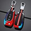 Styling Mouldings Zinc Alloy+Silicone Full  Car Key Case Cover for Chevrolet Cruze Cross Cobalt Captiva Spark Sonic Aveo Tracker