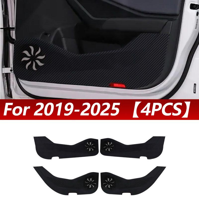 For VW for Volkswagen Jetta A6 A7 Vento Sagitar 2011-2024 Car Door Anti-Kick Pad Anti Dirt Mat Protection Sticker Accessories