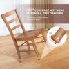 24Pcs Small Chair Leg Floor Protectors Chair Leg Protectors for Hardwood Floors Felt Silicone Caps Strengthen Bottom Protection