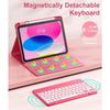 Magnetic Detachable Bluetooth Backlit Keyboard Case IPad 11th Gen With Stand TPU Cover Support Sleep Mode