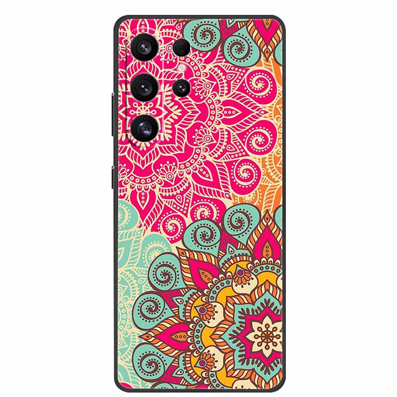 For Samsung Galaxy S26 Ultra Case Luxury Soft Silicone TPU Phone Cover for Samsung S26 Ultra S26Ultra 5G Cartoon Protective Case