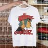 Gorillaz Rock Modern Music Graffiti T Shirt Men Retro Washed Tops Tees Harajuku Tshirt Streetwear Hip Hop Male T-shirts