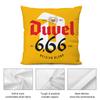 D-Duvel Beer Design Pillow Case Short Plush Pillow Covers Sofa Decorative Gift Home Double-sided Printing Cushion Cover
