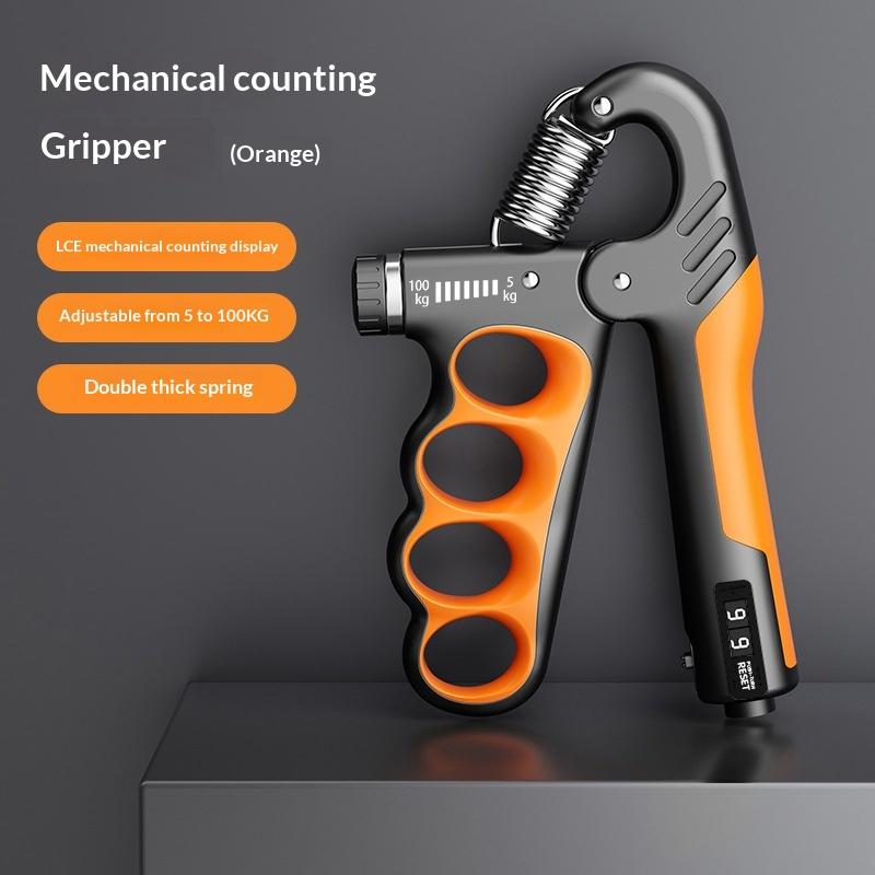 Adjustable Electronic Counter Grip Strengthener for Men and Women, Suitable for Muscle Training and Hand Strength Improvement.