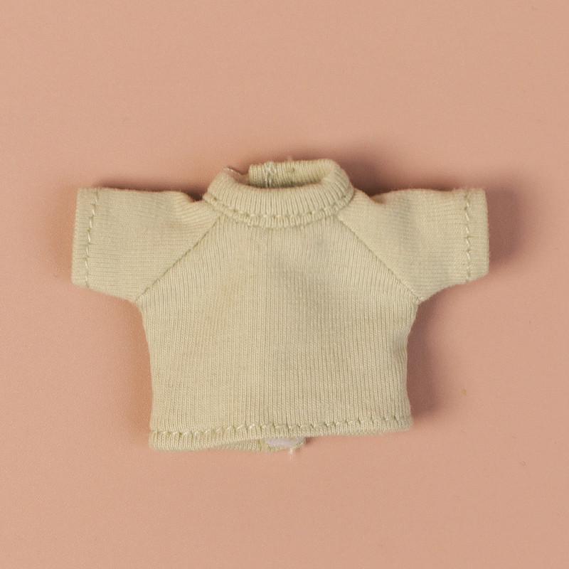 1 Pieces New ob11 bjd Doll Clothes T-shirt Denim shorts for 1/12 bjd obitsu11ob11 molly doll accessories Clothing