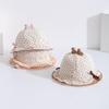 Korean Style Children's Sun Protection Lace Bucket Hat for Girls