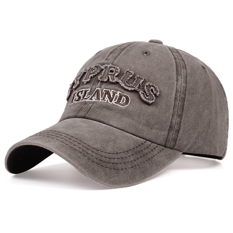 Retro Cap for Women Sunshade Peaked Caps Letter Unisex Outdoor Sunscreen Baseball Hat