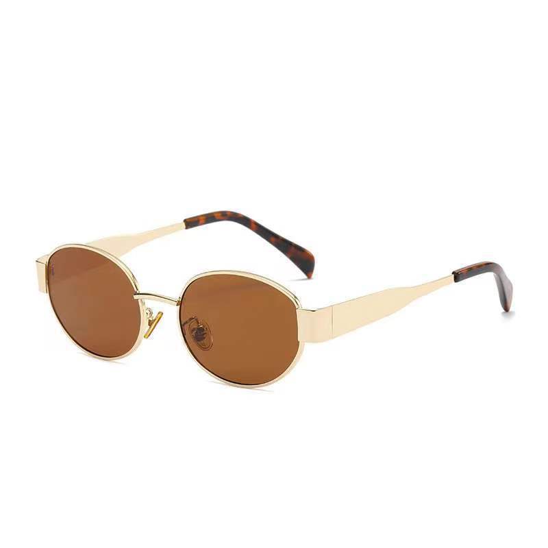 VIP Exclusive New European and American Trend Street Photography Retro Literary Sunglasses Modern Charm Sunglasses