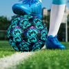 Gamepad Indoor Soccer Ball Size 5 Colorful All Ages Machine Stitched PVC Competition Ready Durable High-Bounce