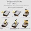 Right Angle DP 1.4 Adapter DisplayPort Male to Female 90 Degree Connector for Home Office PC Laptop Monitor Connection