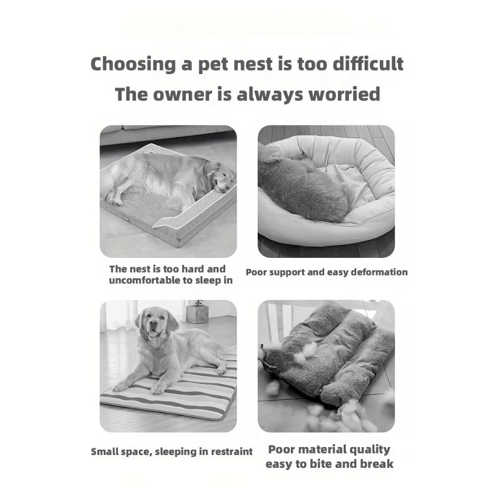 1PC Dog Bed Suitable for Oversized Dogs, Comfortable and Soft Large Kennel Sofa, Pet Blanket and Cushion, Suitable for Small To Large Dogs