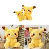 Pikachu Plush Toy For Kids With Rabbit Fur Material 40cm Cute Cartoon Character Gift For Children