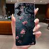 For Techno Pova 5 LH7n 5Pro LH8n Phone Case Tecno Pova 5 Pro Case Clear Luxury Fashion Butterfly Flowers Soft TPU Silicone Cover