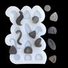 Animal Parts Quicksand Resin Casting Mold Resin Art Mold Necklace Silicone Mold