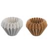 50 Stück 1-2 Tassen Korb Pour Over Kaffeefilterpapier Passend für B75 Kaffeefilter & 1-2 Tassen Korbfilter Barista Werkzeug