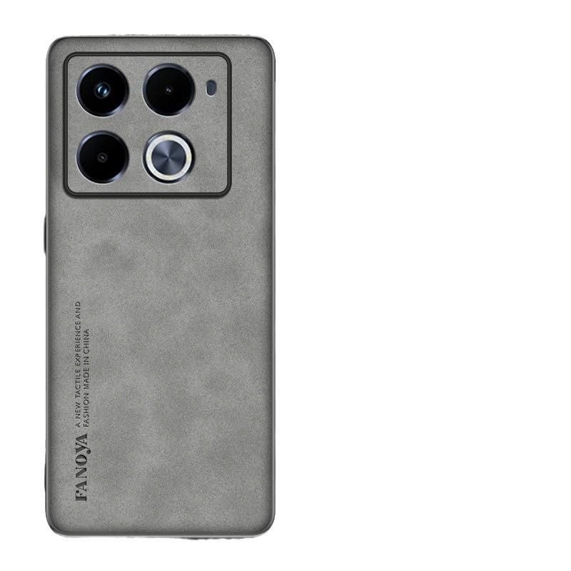 Infinix Note40 Pro+ Sheepskin 5G Phone Case: Solid Color Business Protective Cover