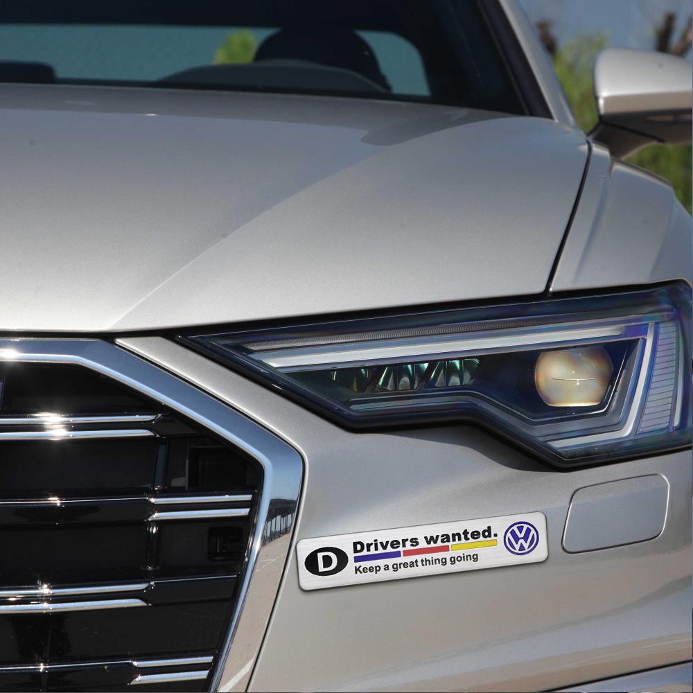 For VOLKSWAGEN VW Car Body Aluminum Sticker Universal Vehicle Logo Decoration Accessories For Volkswagen VW Golf Polo Beetle Pas