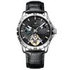 Ailang 8063 Automatic Mechanical Watch 2023 Hot Sale Men Luxury Galaxy Multifunctional Rubber Band Good Material