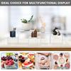 6PCS/Set Buffet Risers Stackable Buffet Stands Reusable Food Stands Acrylic Box 6 Different Sizes Acrylic Box with Hollow Bottom