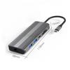 8K Ultra HD Type-C Dock HDMI 2.1+DP1.4 Multi Screen Display Ten In One USB Hub Expander