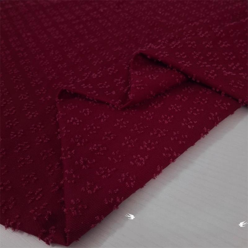 Praná Čistá Bavlna Džínová Žakárová Látka Vintage Háčkovaná pro DIY Šití Bundy Košile Šaty Oblečení Designové Látky Látka