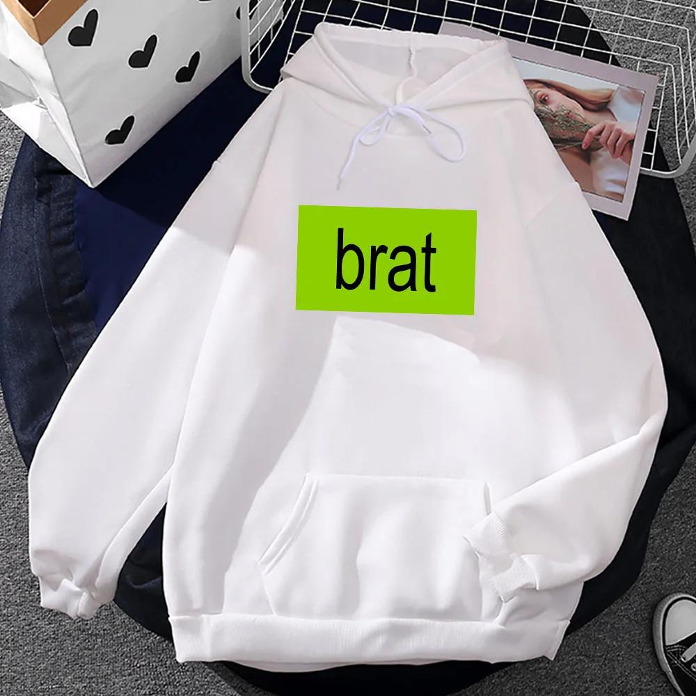 Sudadera Con Capucha Con estampado de cantante Charli XCX para hombre, Sudadera Con Capucha de manga larga, Con estampado