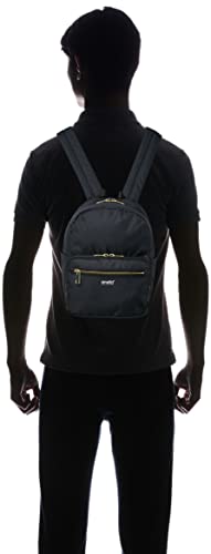 Anello Grande Mini Backpack, A5 Size, Water-Repellent, Multi-Storage, GL GTM0421Z, Black