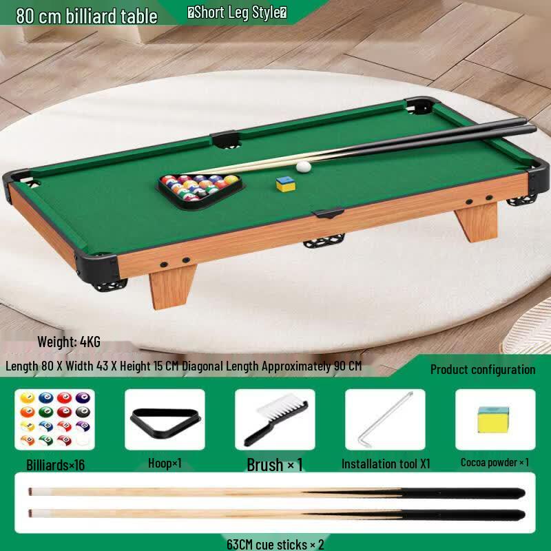 Lantuan 92cm Mini Desktop Pool Table for Kids