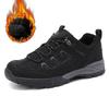 Black Hiking Shoes Men Designer Climbing Trekking Sneakers for Men Non-slip Breathable Wear-resistant Mens Walking Sneakers