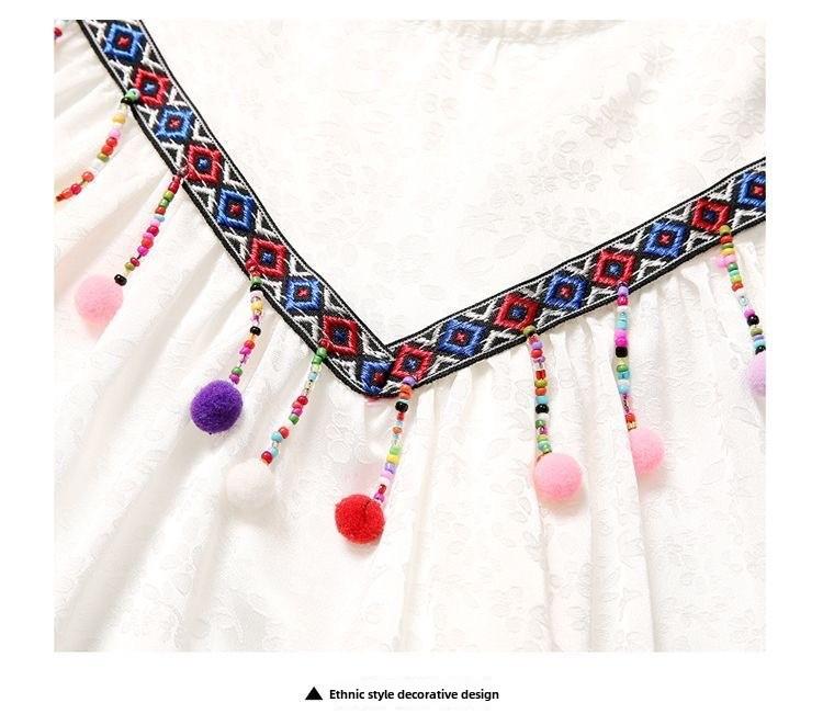 Girls' Ethnic-Style Summer Suit - Trendy, Lightweight, and Cool for Baby Fashionistas