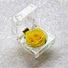 Romantic Ring Box Handmade Plastic Nice-looking Forever Rose Jewelry Box for Anniversary