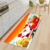 Christmas Kitchen Sand Carpet Doormat Long Floor Mat