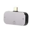 USB C Hub Multifunctional 3 In 1 Type C Male To Mini DP 2 Type C Female Docking Station for Windows for Android for OS X