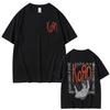 Sommer Weiches Baumwoll Casual Oberteil Vintage Alternative Metall Streetwear Unisex T-Shirt Mit Rockband Korn The Nothing T-Shirt