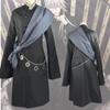Black New Butler Kuroshitsuji Undertaker Suit Outfit Cosplay Unisexhat Costume
