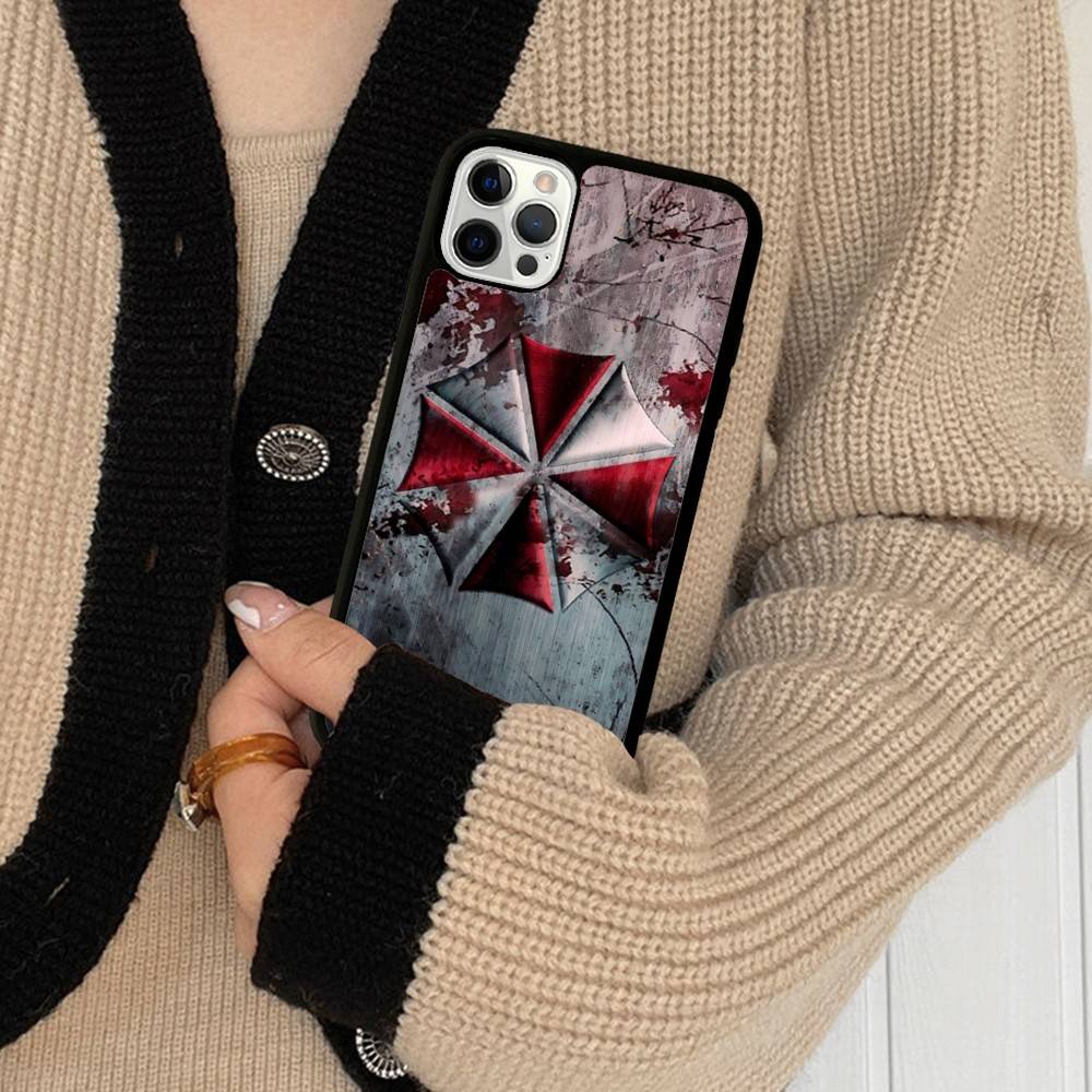 R-Resident Evil Games Phone Case For Iphone 11 12 13 14 15 Pro Max 17 16 Plus Hard PC+TPU Back Cover