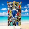 Quick Dry Beach Towel Csgo Pattern, Lightweight Absorbent Towel for Pool Beach Vacation Use