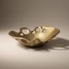 Sculptural Fruit Bowl Toned with Cutouts Openwork for Tabletop, Entryway, Dining Table