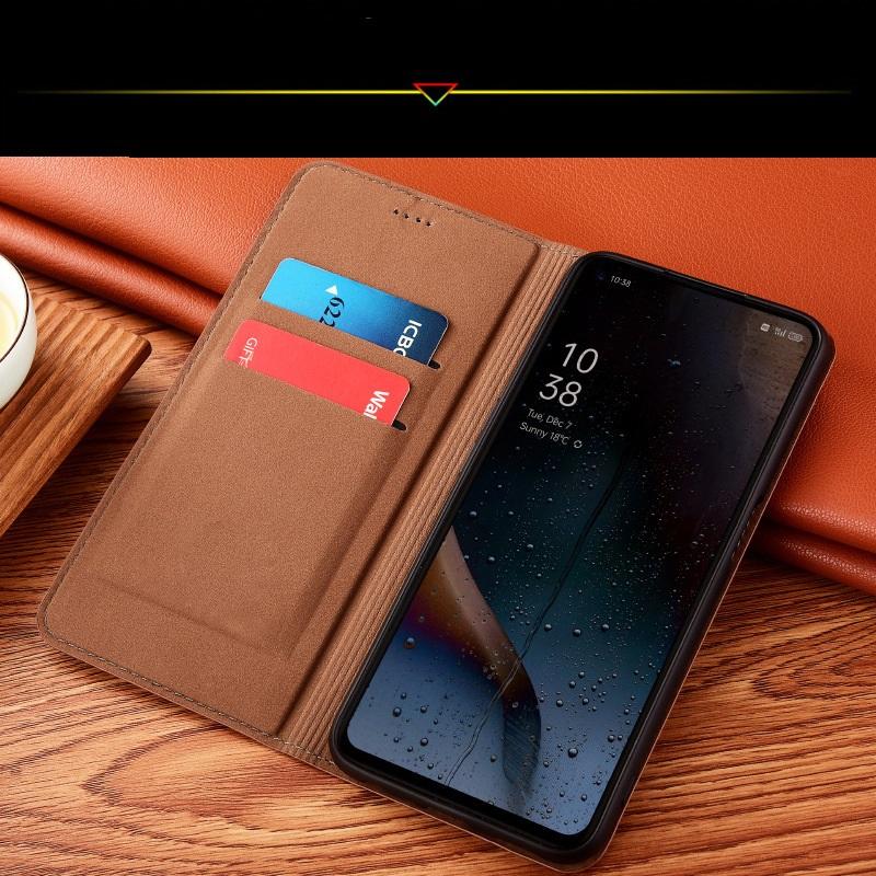 Luxury Genuine Leather Case for Samsung Galaxy S25 Ultra S22 S23 S24 Plus Flip Magnetic Card Slots Wallet Cover Coque