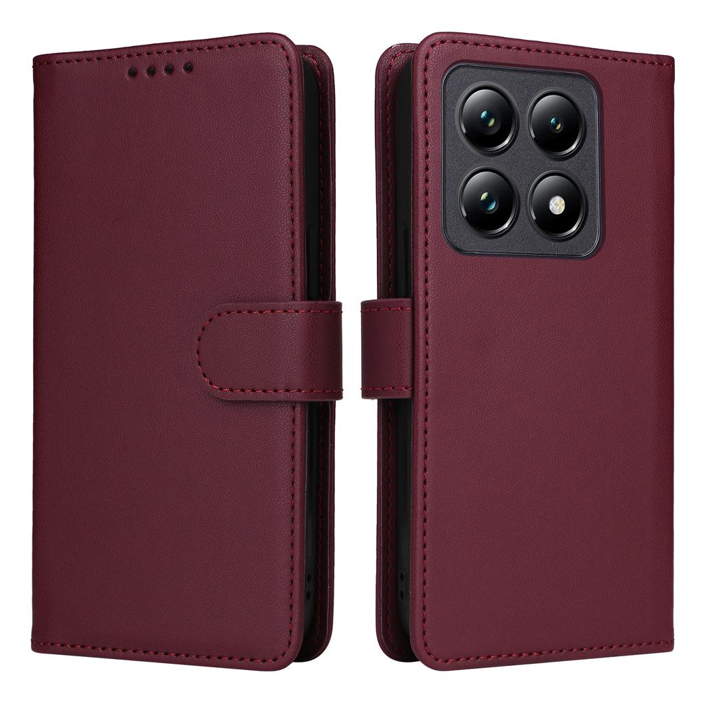 2 in 1 Detachable Cards Solt Wallet Leather Case For Xiaomi Redmi Note 13 Pro Plus 5G 13C 13T 14C 14T POCO X6 5G 12C Bag Cover