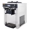 2200W Commercial Electric Countertop YKF-8218T Soft Ice Cream Machine Automatic with 2+1 Flavors Ice Cream Maker