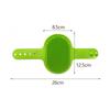 Rubber Self-Grooming Cat Scratcher - Wall & Table Leg Mountable, Flexible Bristles, Non-Electric Pet Massage & Fur Removal Tool