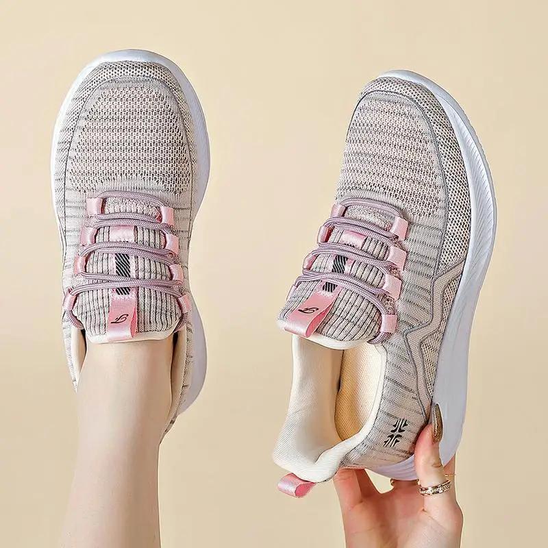 Original Spring Autumn Lace Up Ladies Footwear Comfortable and Elegant Y2k Fashion Deals Trends 2025 High Quality Women's Shoes