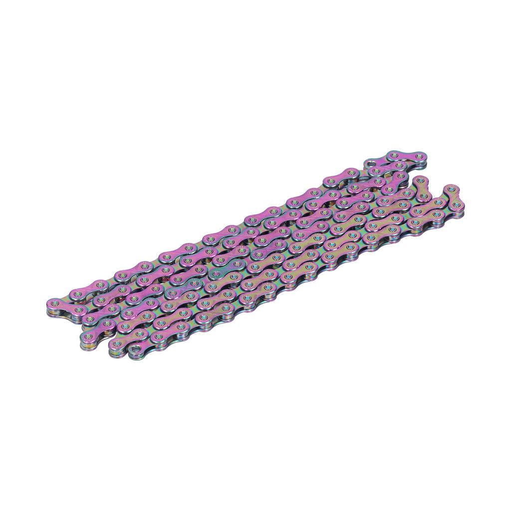 10 Speed Colorful Bicycle Chain MTB Road Bike Ultralight Rainbow Chain with Magic Buckle