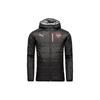 Logo Printed Hooded Warm Cotton Jacket Men Jackets Black 751699-06