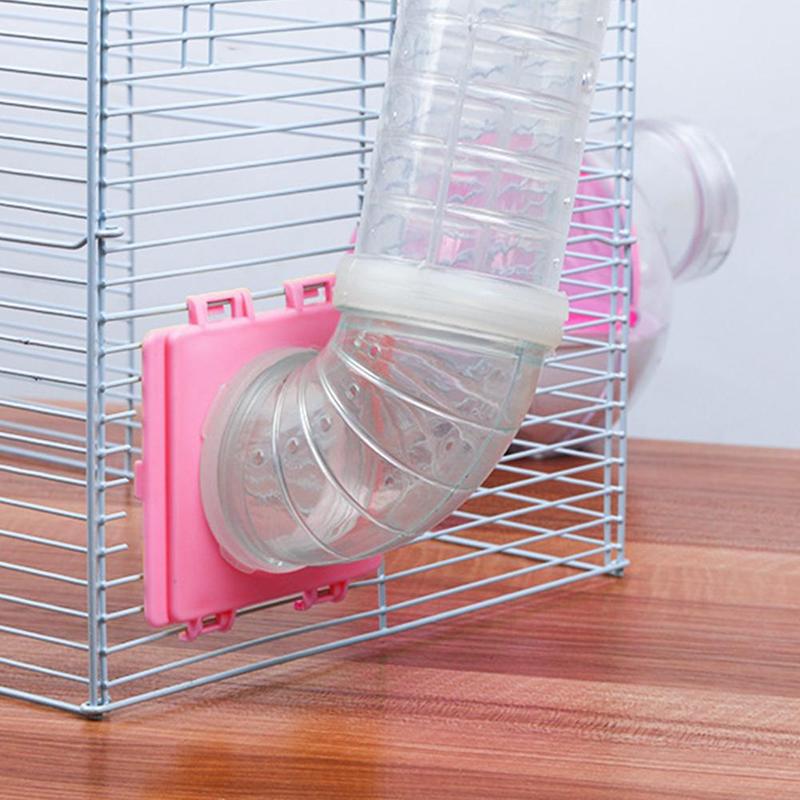 Buy Small Pet Hamster Tunnel External Pipe Connection Plate Cages ...