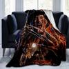 1pc Halloween Horror Freddy Krueger Print Blanket Home Decor, Couch Throw, Outdoor Blanket .W040