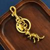 3D Lucky Cat & Dinosaur Metal Keychain - Promotional Gift Keyring Pendant