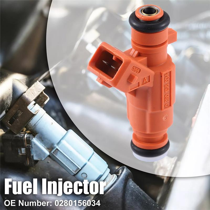 Durable-1Pcs 0280156034 1984E9 Fuel Injector For  206 307 Citroen Berlingo C2 C3 Xsara 1.6L